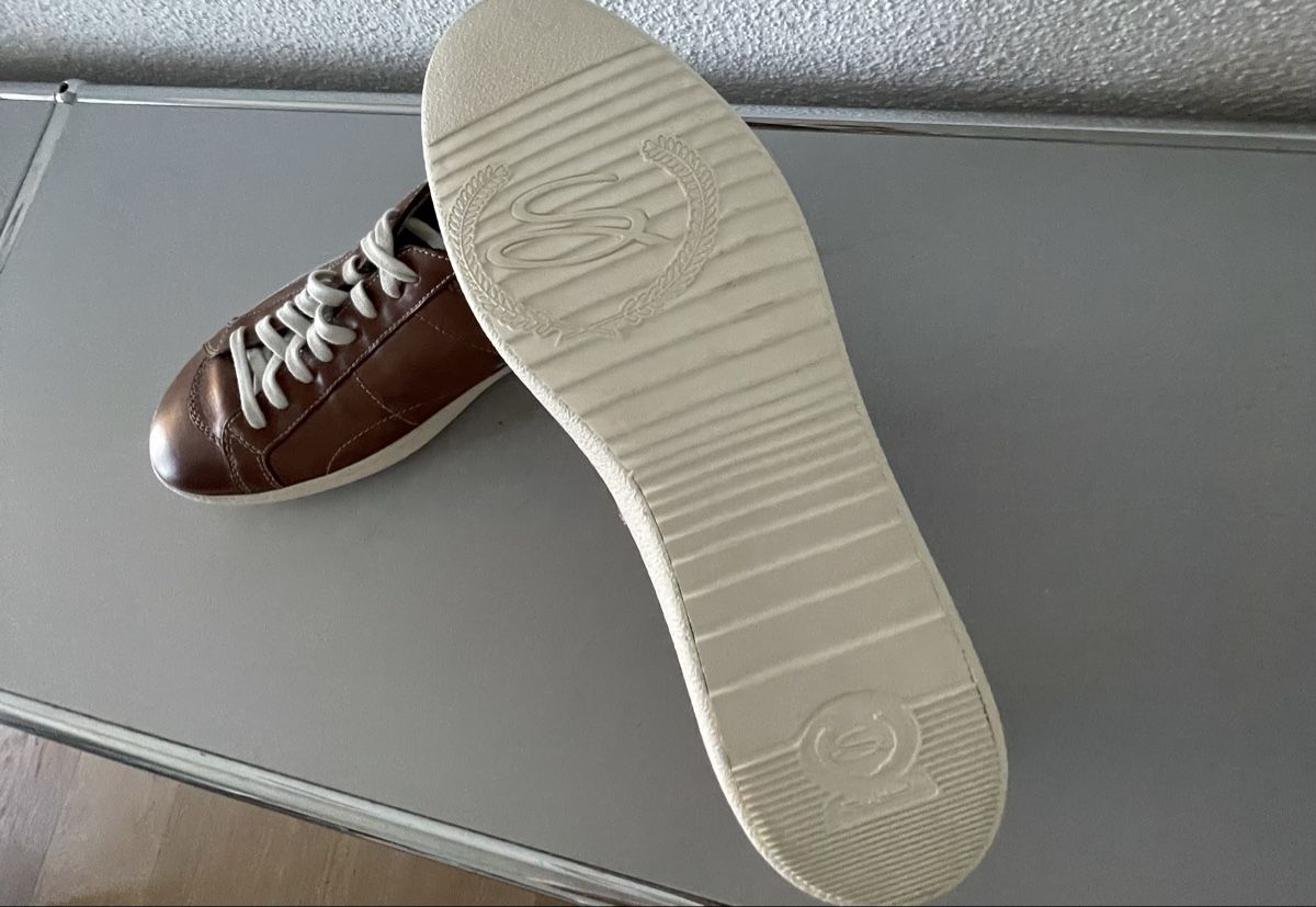 Santoni Herrenschuhe: Santoni Herren Sneaker braun Leder  – Gebraucht aus Oberwil b. Zug von eli_q5dp 1