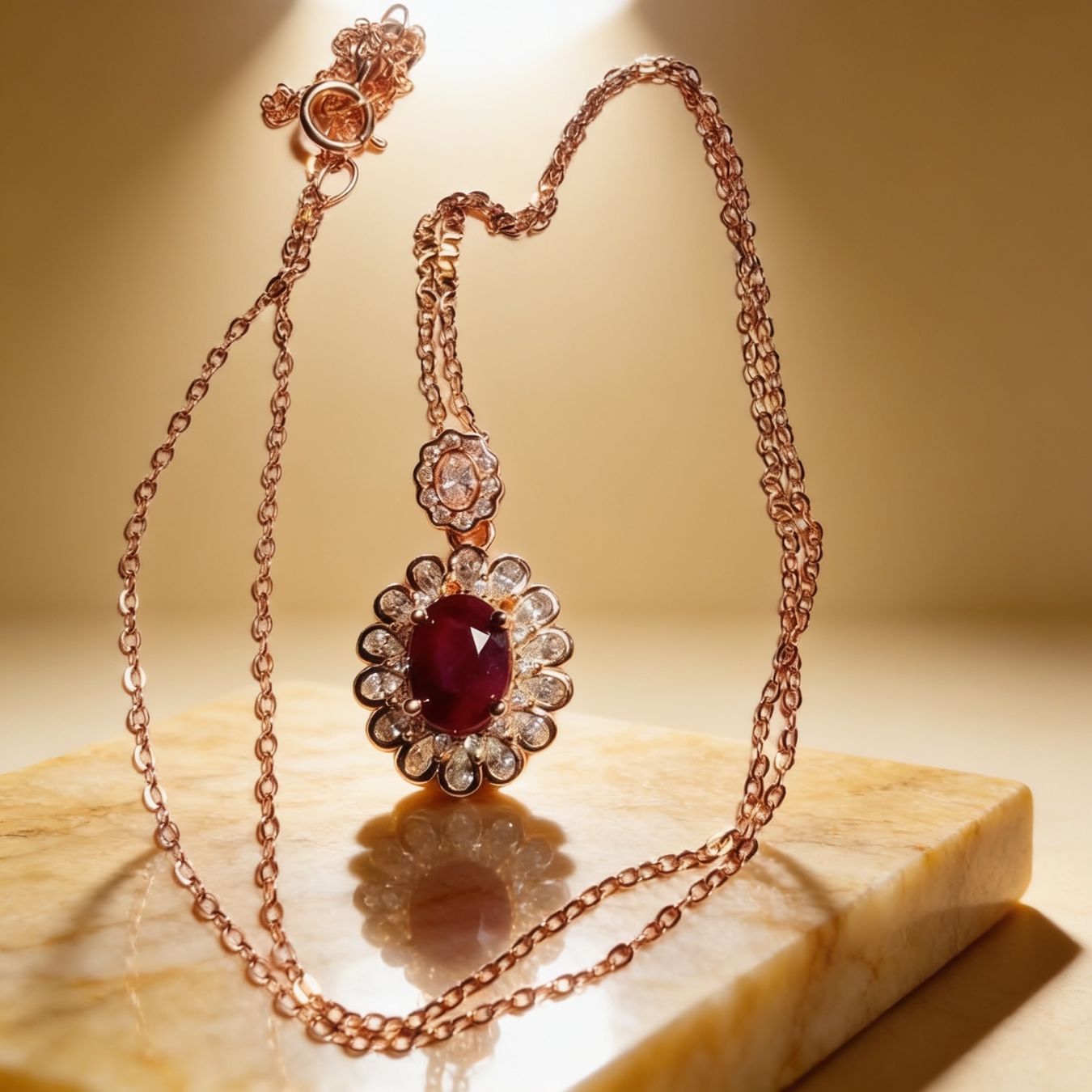 Colliers: Collier Passion Rubis – Neuf avec emballage d'origine à St-Maurice par Sandrinette123