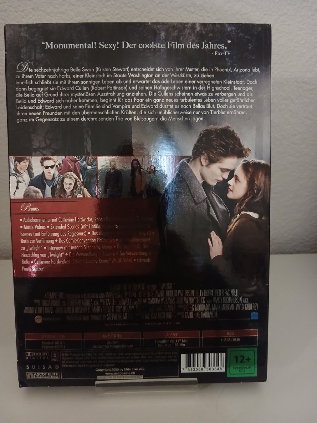 Tutti i DVDs: Twilight-Biss zum Morgengrauen – Usato da St. Margrethen SG venduto da SamusAran 1