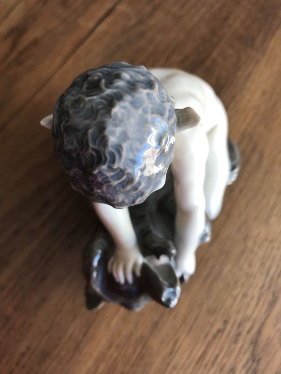 Royal Copenhagen Figuren: Faune sur Ours en porcelaine – Gebraucht aus Villeneuve VD von sim_q5hp 5