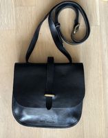 Sac bandoulière Paul Marius cuir noir bon état