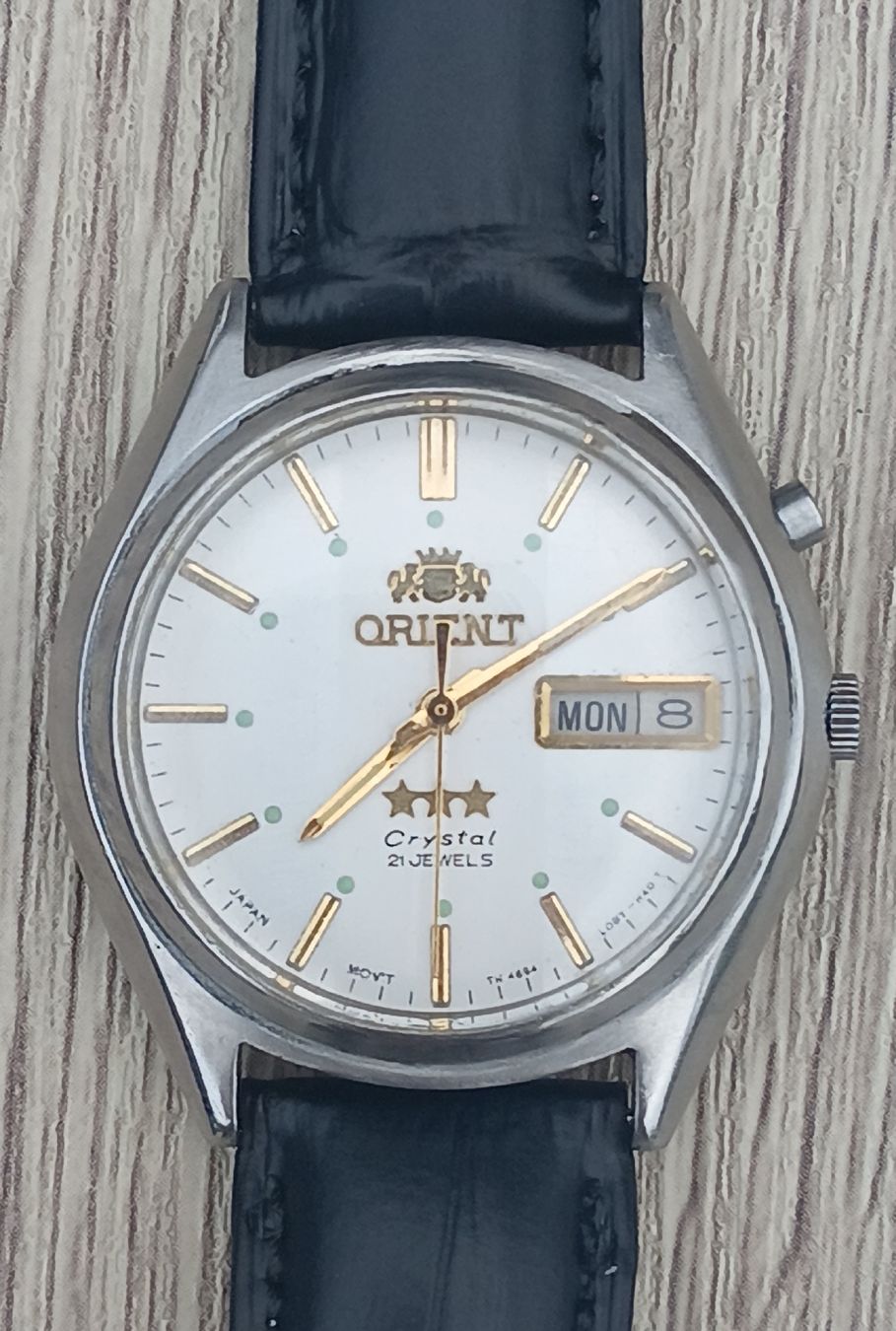 Orient Orologi: Orient Day/Date Automatic 3 Star Crystal. G469705-7APT. – Usato da St-Cergue venduto da gar_x2b7 1