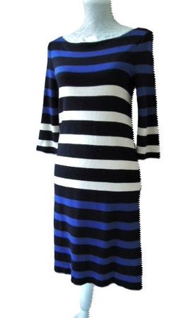 MARC O'POLO ca. Gr. 36/38 Ringelkleid stretch weich s.Masse