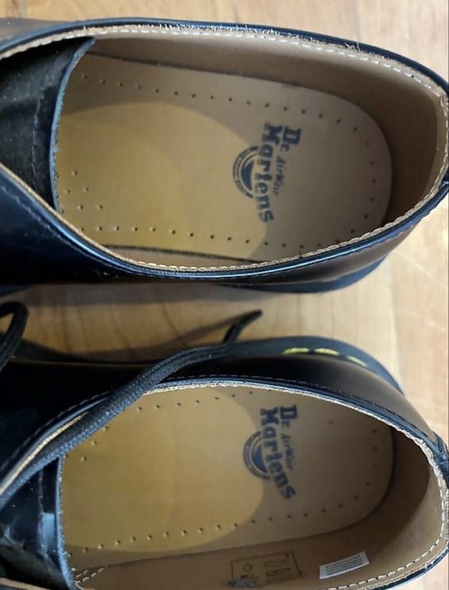 Dr. Martens Chaussures hommes: Dr. Martens Halbschuhe schwarz Leder – D'occasion à Zürich par HeliK 3