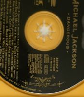 CD Michael Jackson Dangerous Album 