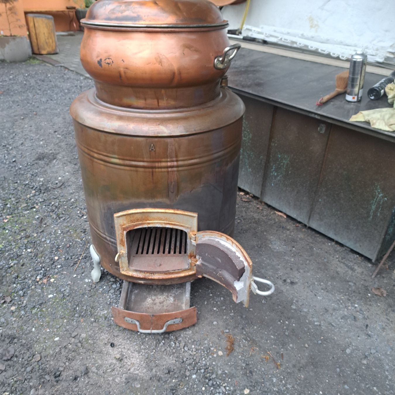 V-Zug Altri mobili d'antiquariato: waschhafen kupfer – Usato da Benzenschwil venduto da 007tinu 1