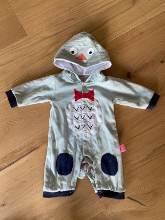 Ganzkörperoverall wendbar, praktisch 62/68
