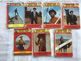7x Wyatt Earp Western Romane - Deutsche Erstausgaben 1960
