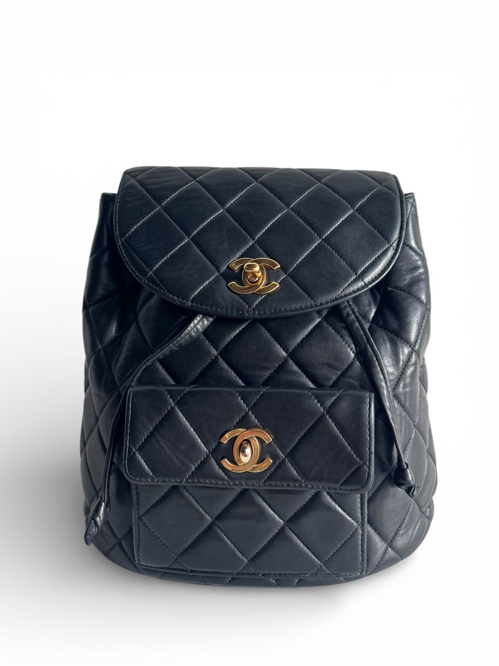Chanel Borse da donna: CHANEL Lambskin Quilted Backpack Tasche – Usato da Kriens venduto da hannaandkiko