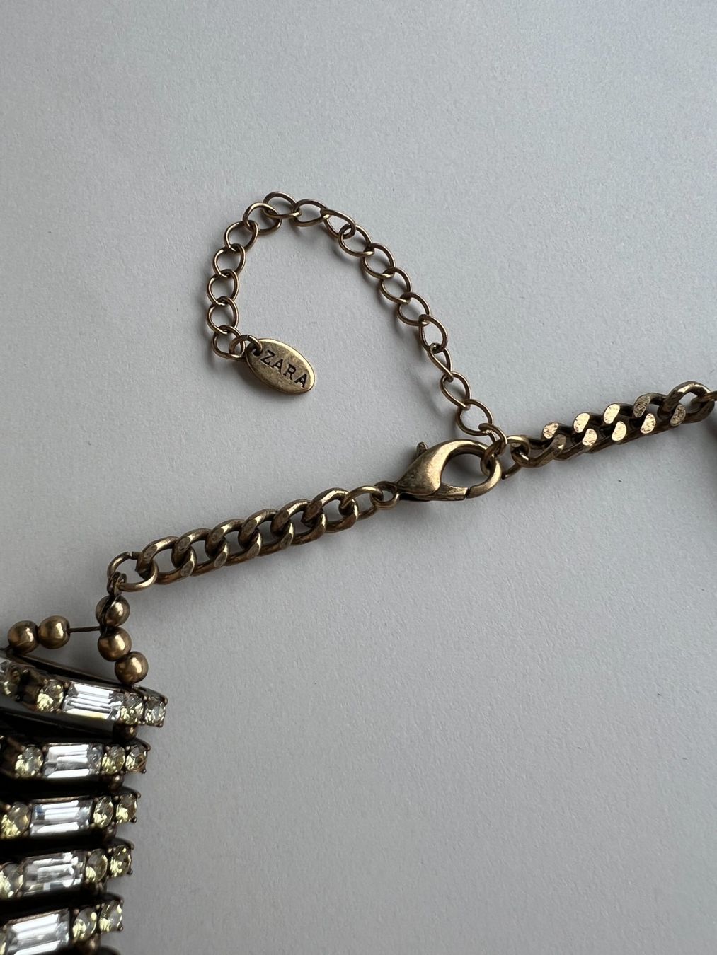 Zara Catenine: Collier en strass Zara – Nuovo (secondo la descrizione) da Granges (Veveyse) venduto da Hey-ya 2