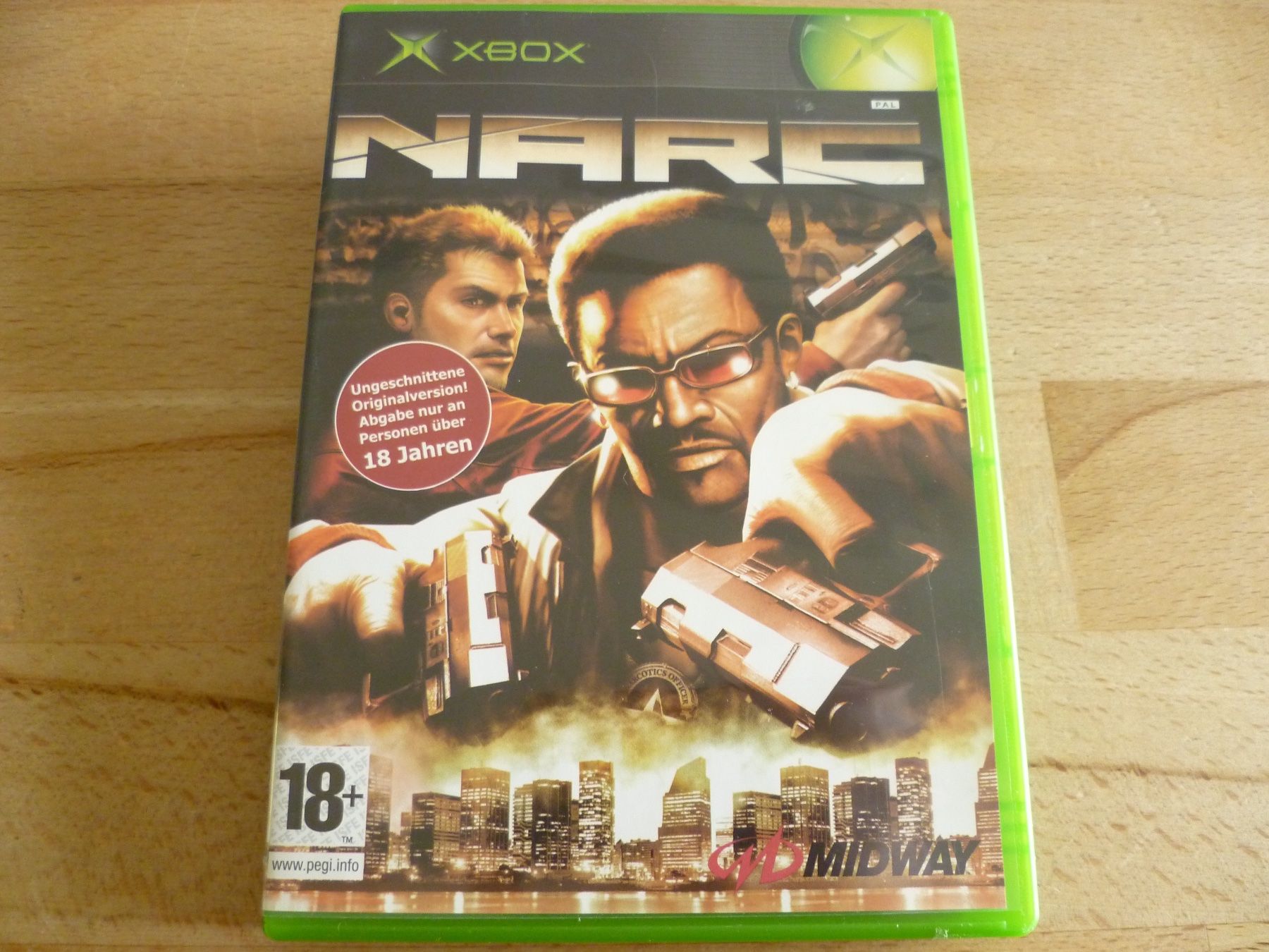 Microsoft Giochi: NARC - Microsoft Xbox – Usato da Thalwil venduto da ranx