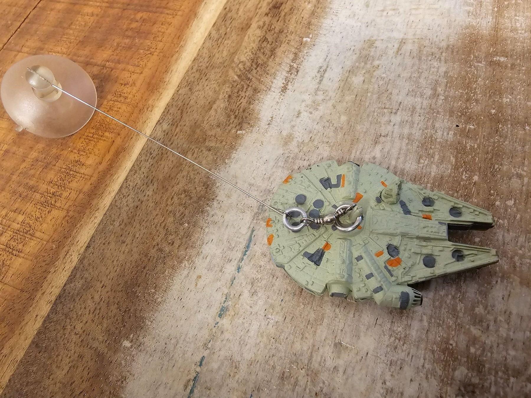 Star Wars Statuette: STAR WARS Dangler Mini Raumschiffe mit Saugknopf Applause – Nuovo (secondo la descrizione) da Ottenbach venduto da TimelessEmotions. 2