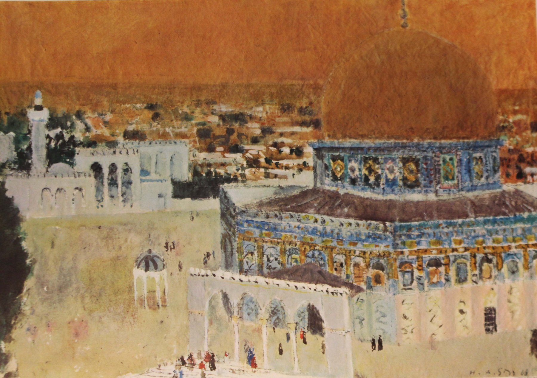 Foto & Immagini: Schulwandbild 146 Moschee Hermann Alfred Sigg 1970 – Usato da Härkingen venduto da sammelbecken 1
