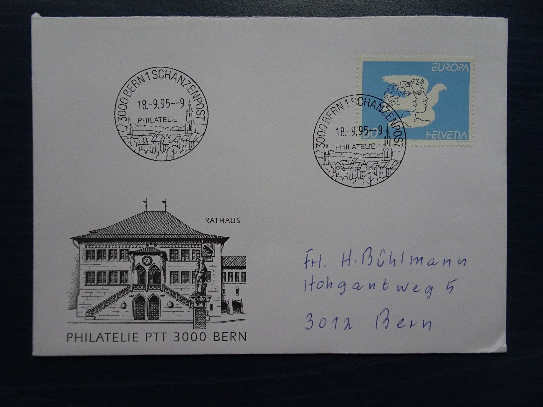 Tous les timbres: Philatelie Schanzenpost 1995 – D'occasion à Aadorf par Chnorli-Furz