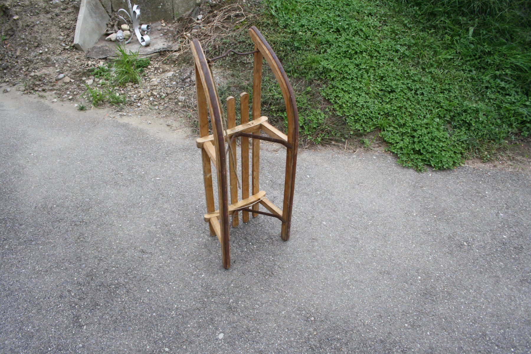 Davos Slitta: DAVOSER DAVOS HOLZ-SCHLITTEN VINTAGE – Usato da Wauwil venduto da Pneuedy 4