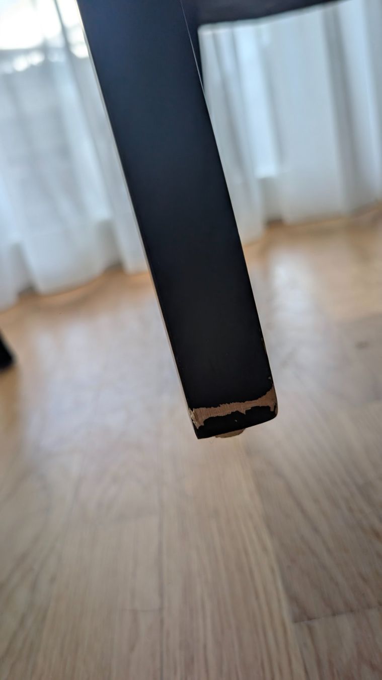 Stühle: 6 graue Samt Stühle mit silbernen Details – Gebraucht aus Wollerau von lor_k2ny 4