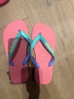 Havaianas Pink Flip Flops, Size 35-36 Summer Ready!