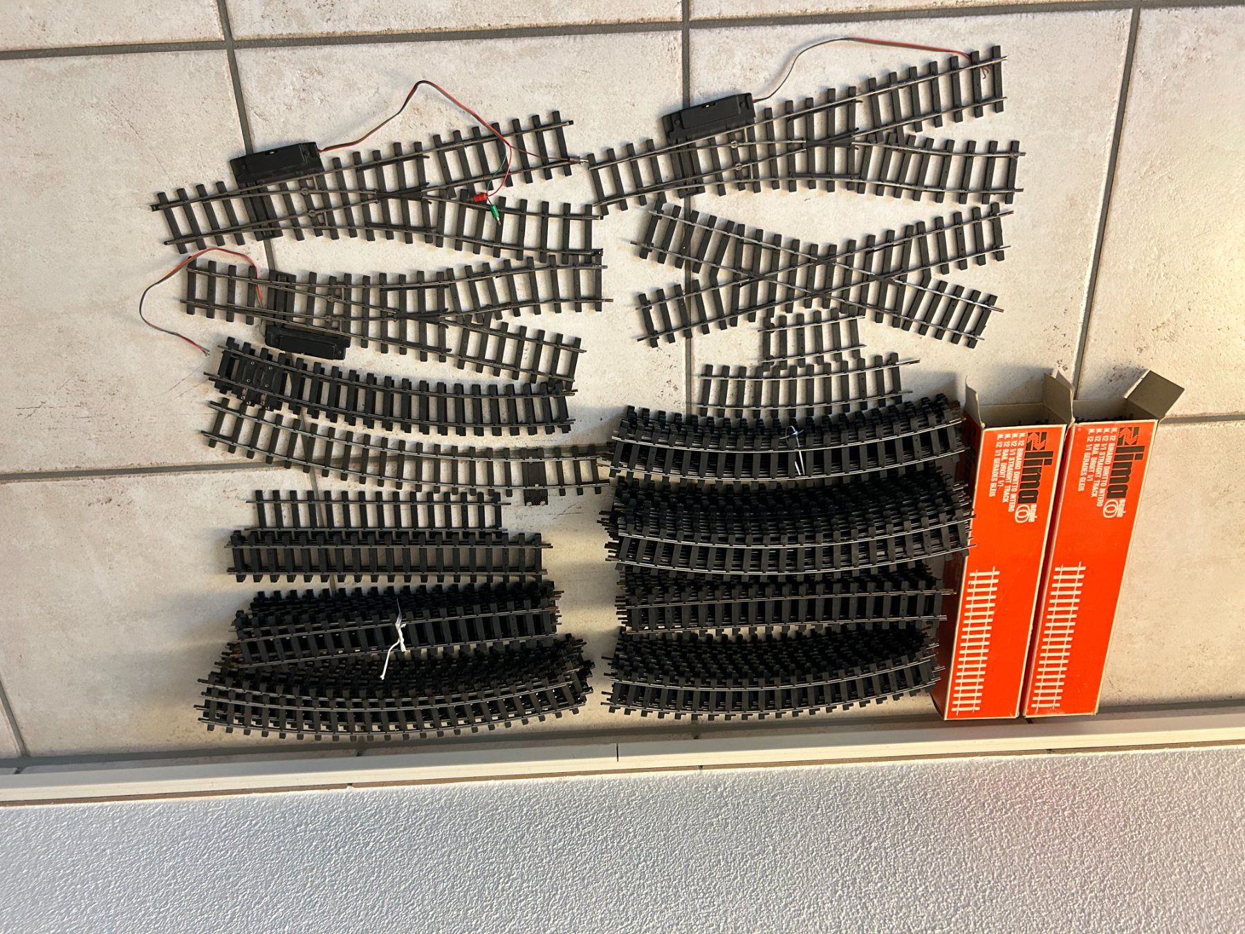 Lima Modelleisenbahnen: Lima Spur 0 Schienen 100STK – Gebraucht aus Schafisheim von Ducati57 7