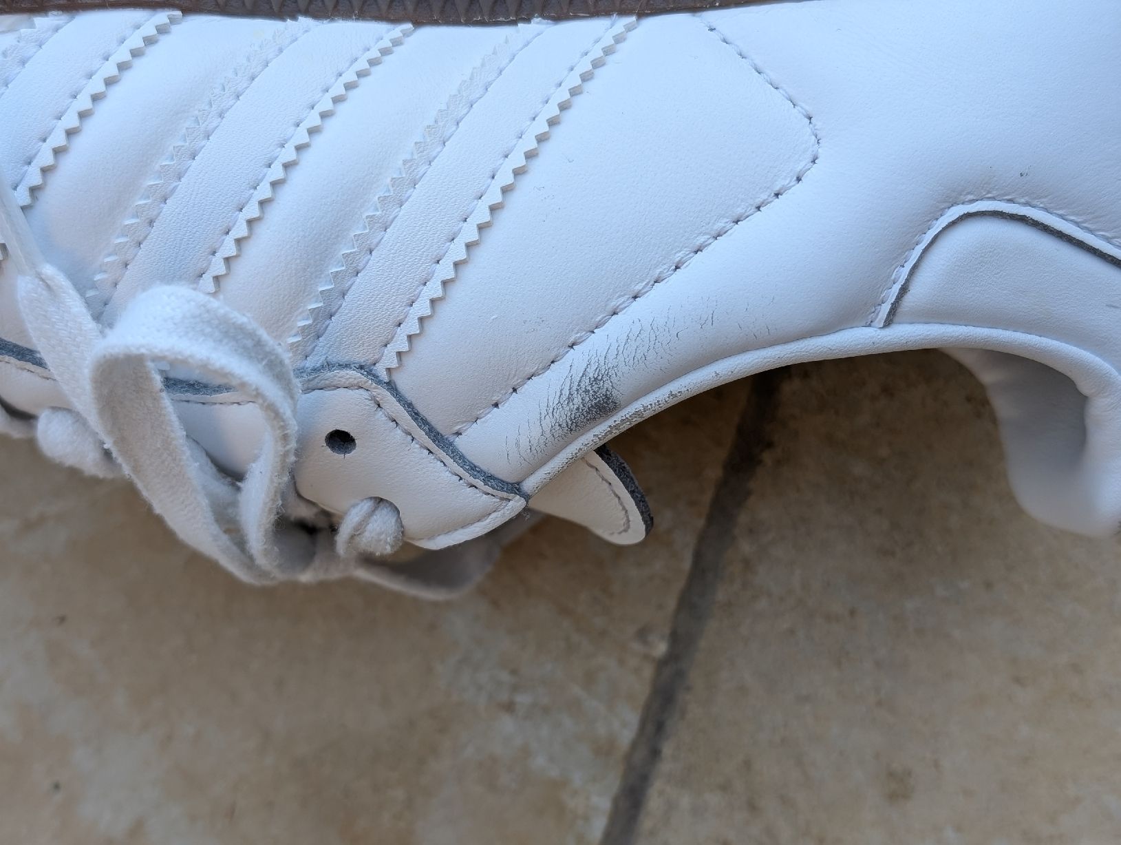 Adidas Scarpe da donna: Adidas Samba, Grösse 38 2/3, all white – Usato da Neuhausen venduto da katschii 4