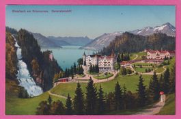 Giessbach am Brienzersee / Rückseite beschrieben