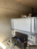 Saris ZW1500 Kippanhänger 1400 kg mit Gitteraufsatz