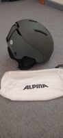 Neuer Alpina Skihelm Gr. 57-61cm, grau - Top Zustand