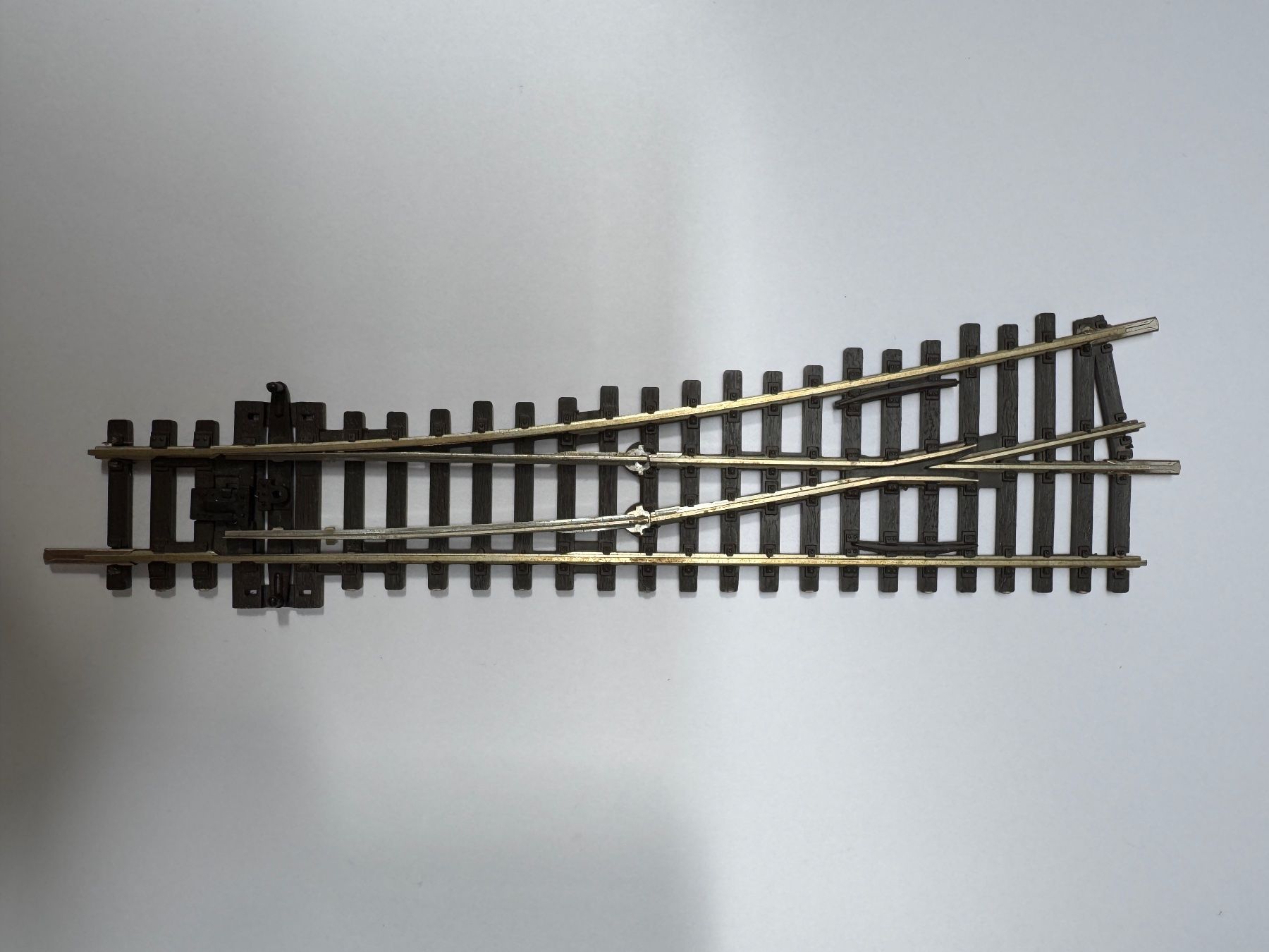 Modellini di ferrovie: PECO (Code 100) - H0 Weiche Radius Nr. 5, links – Usato da Kreuzlingen venduto da phill-dc