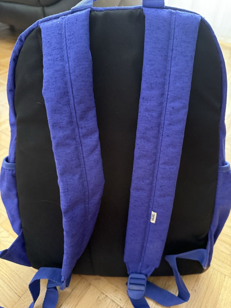 Vans Sacs à dos: Vans Rucksack blau Lederboden gebraucht – D'occasion à Jona par zwuggel75 1