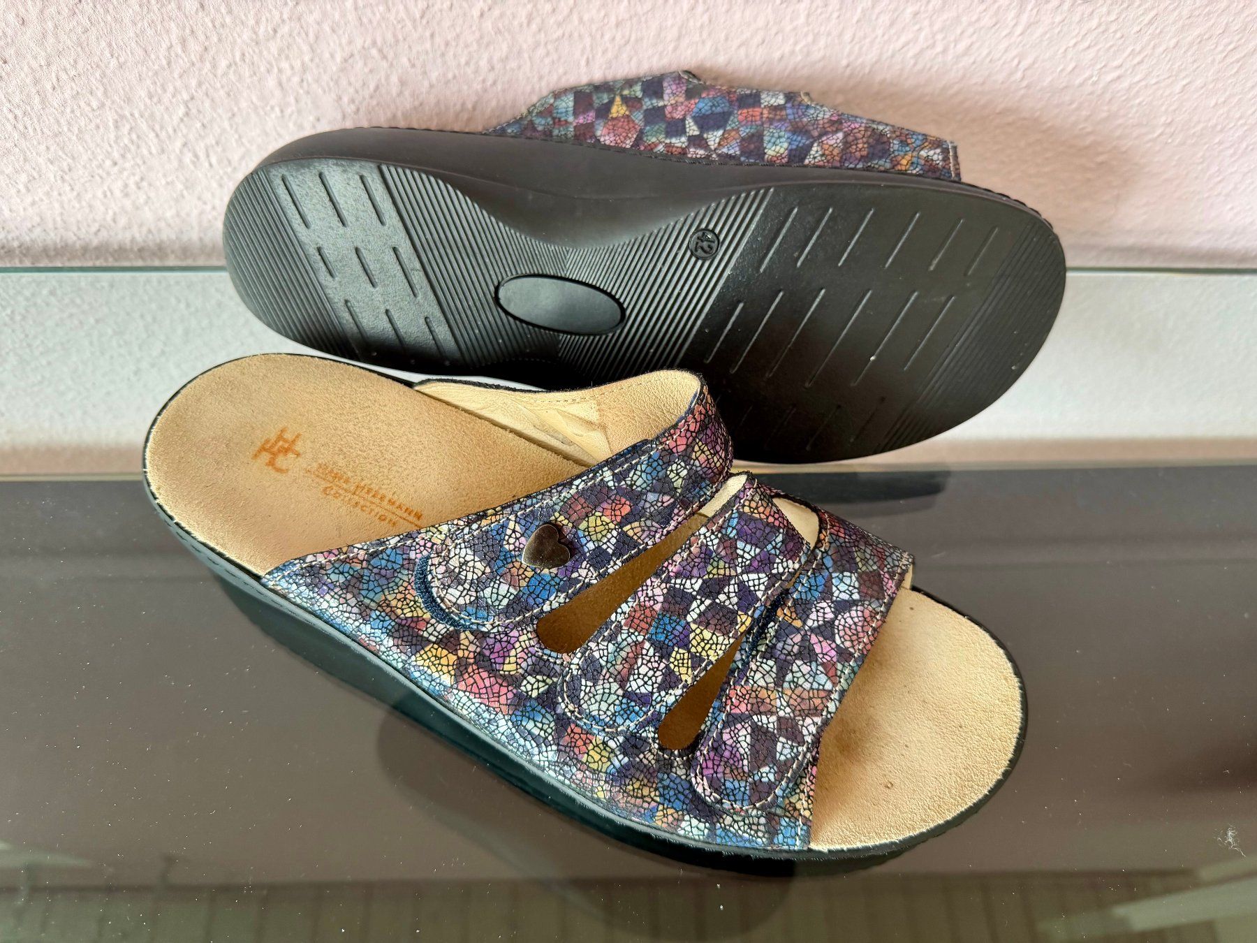 Damenschuhe: Pantolette von Hermann (Gr 42) neuwertig – Neu (gemäss Beschreibung) aus Adliswil von duwidu