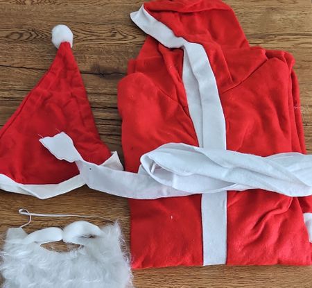 Weihnachtsmann Kostüm, neu und unbenutzt