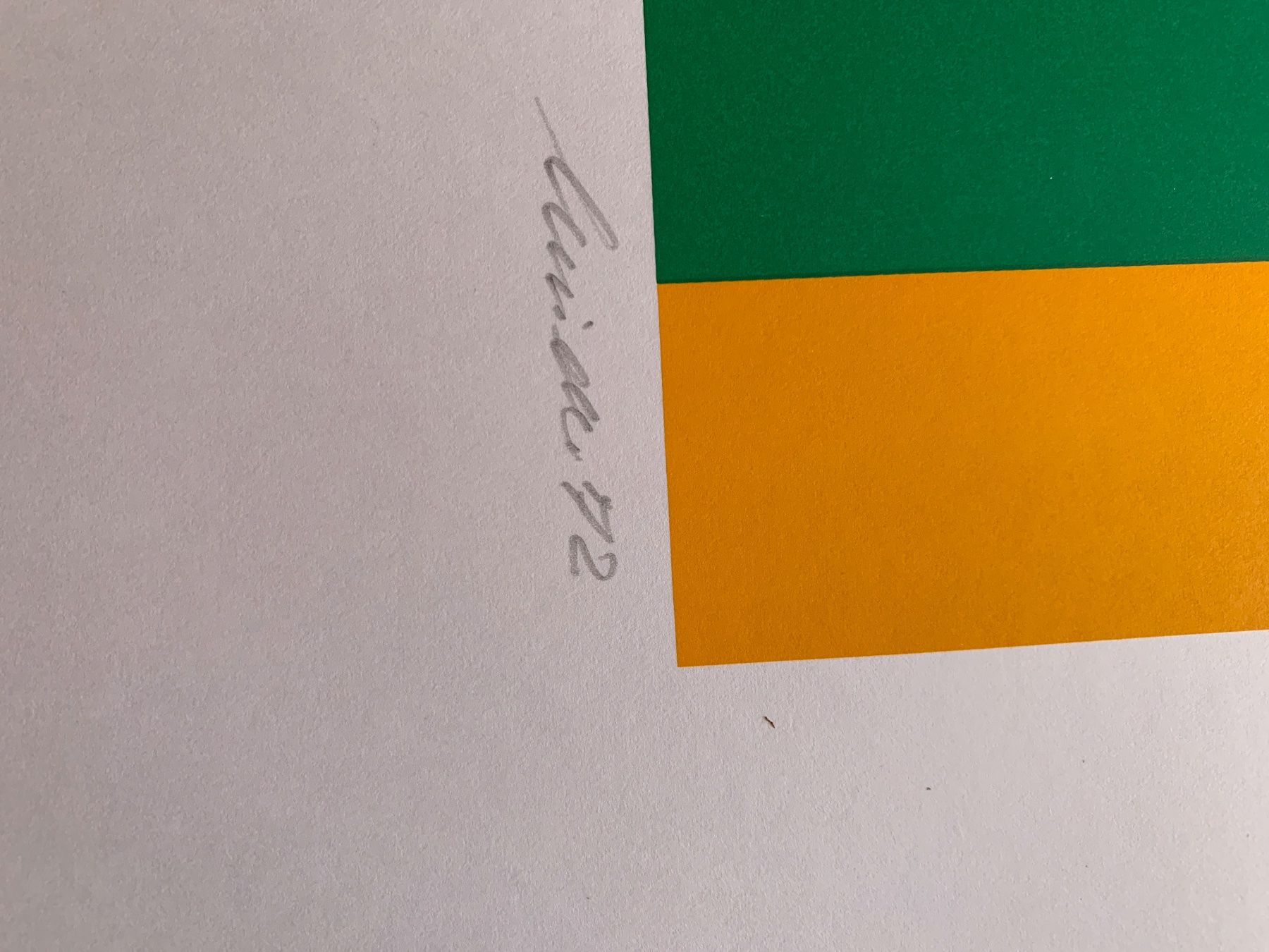 Poster & Bilder: Originale Serigrafie, Rivier '72, nummeriert 115/150 – Gebraucht aus Zürich von Thenerd 2