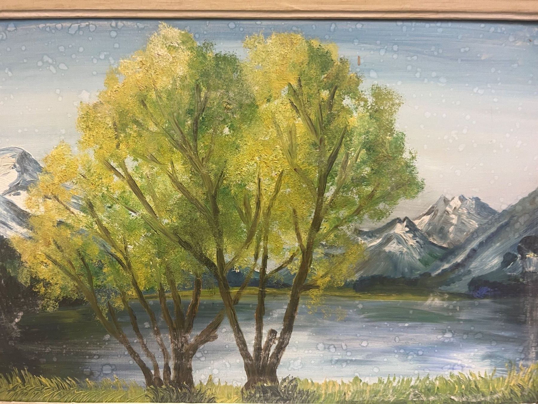 Gemälde: HUILE SUR PANNEAU – Gebraucht aus Genève von Qanil77 1