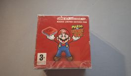 Gameboy Advance SP - Mario Limited Edition PAK - Neu!