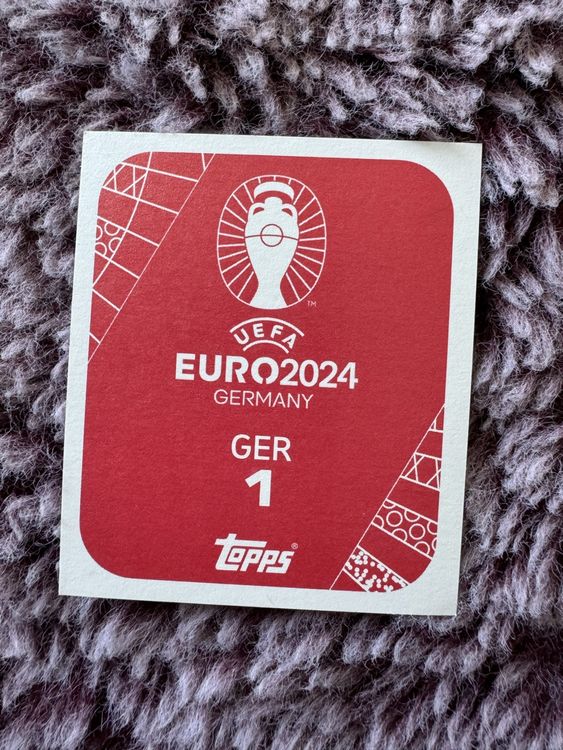 EM 2024 - TOPPS Sticker - GER 1 - NEU (Neu (gemäss Beschreibung)) in ...