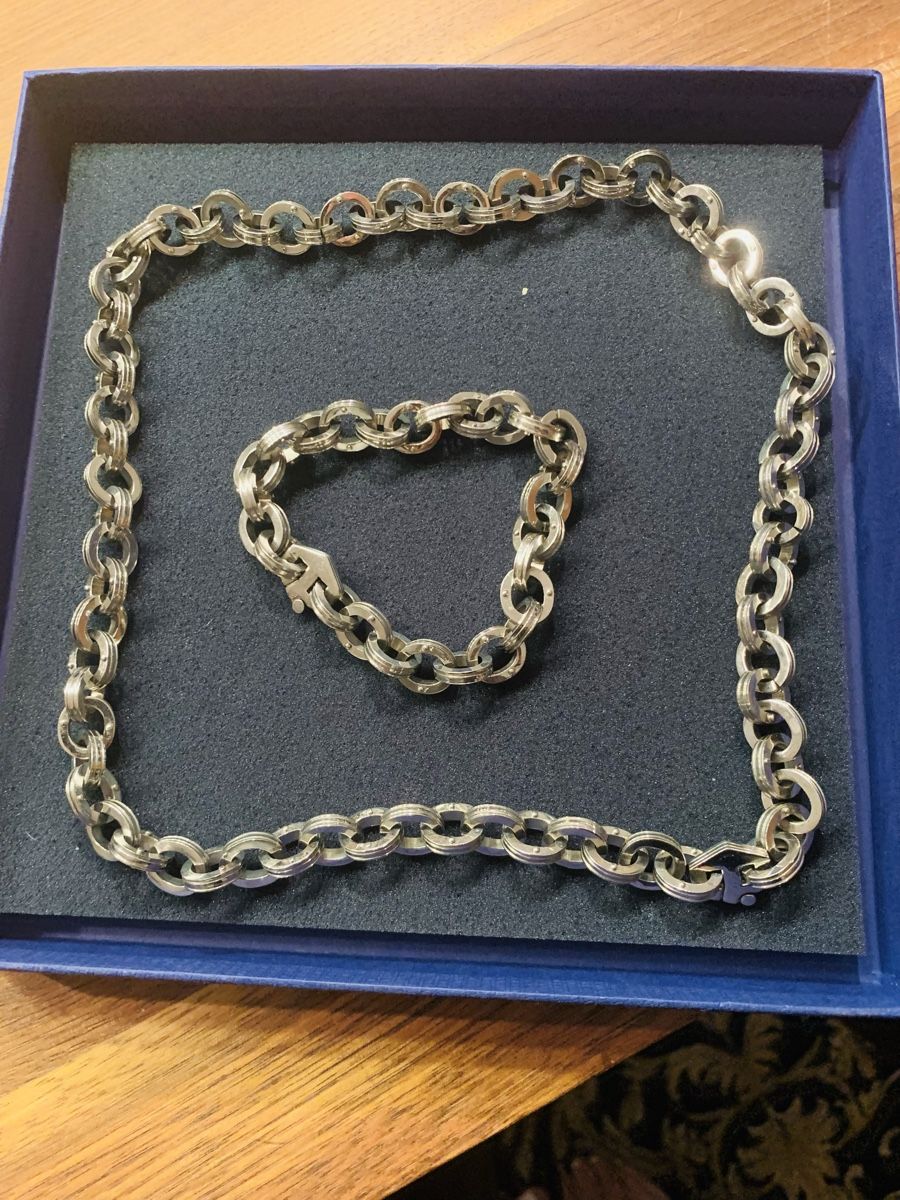 Catenine: Edelstahl Schmuckset – Nuovo (secondo la descrizione) da Rothenhausen venduto da bie_j8l5