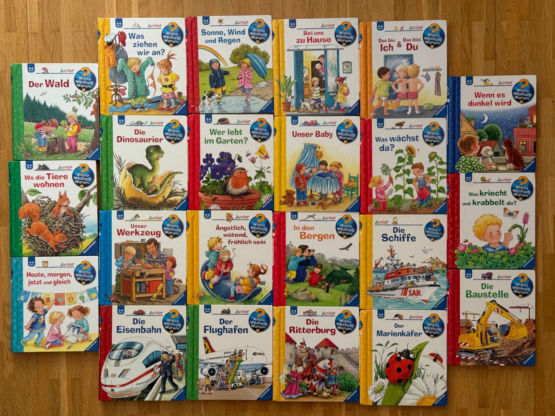 Bücher: Wieso? Weshalb? Warum? Junior, 22 Bücher – Gebraucht aus Adliswil von vsevolodshorin