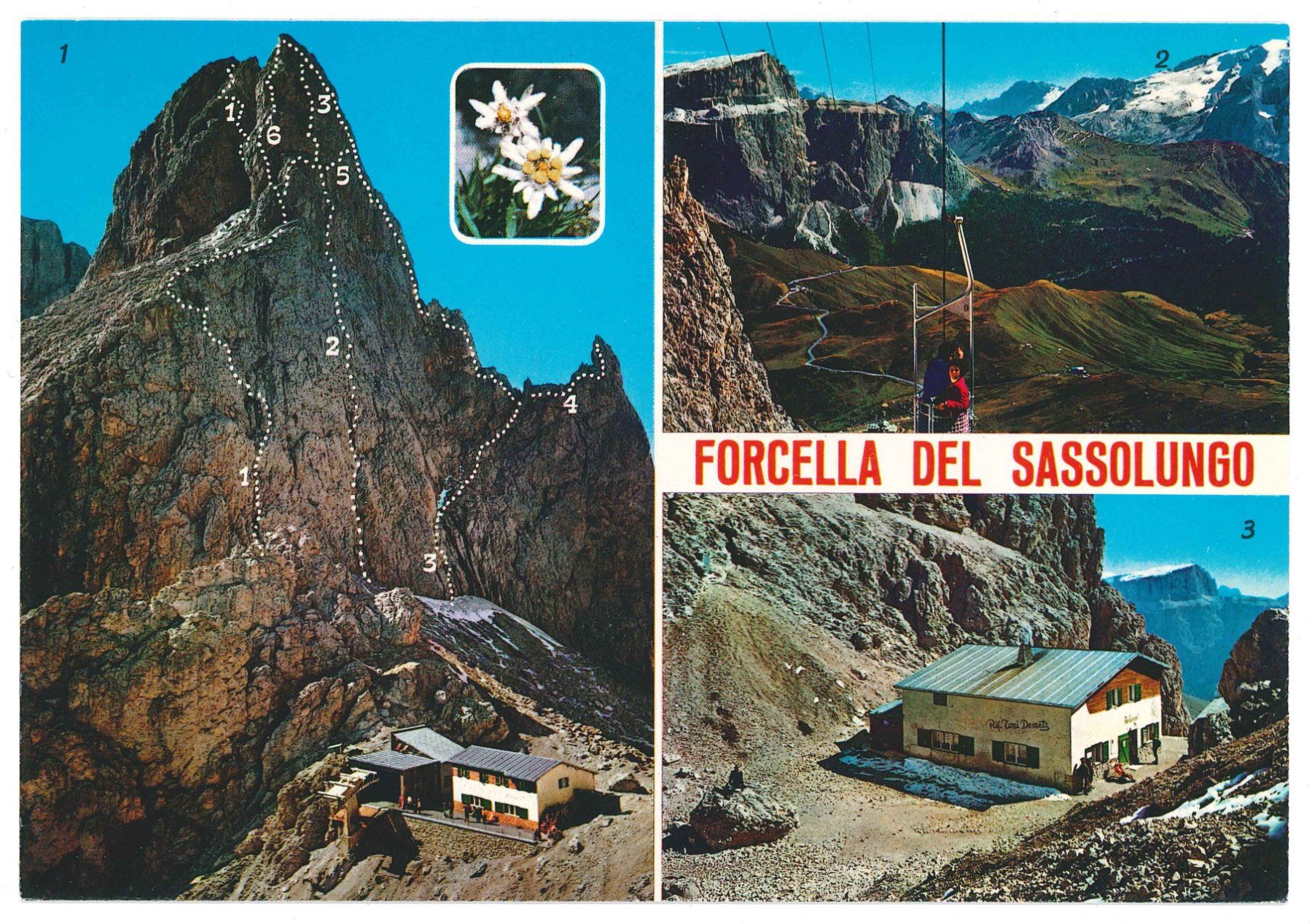 Ansichtskarten: Val Gardena - Forcella del Sassolungo – Neu (gemäss Beschreibung) aus Castione von Rx-stamps
