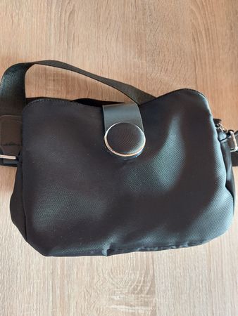 Schicke Schwarze Umhängetasche Damen Handtasche