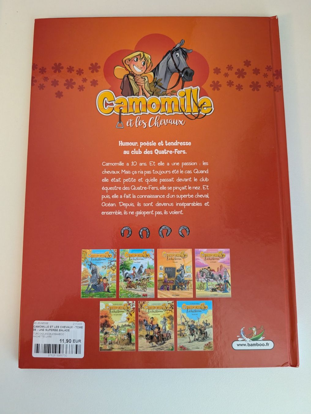 Fumetti: BD "Camomille" - No. 5 - Une superbe balade – Usato da Aarberg venduto da fosta 1