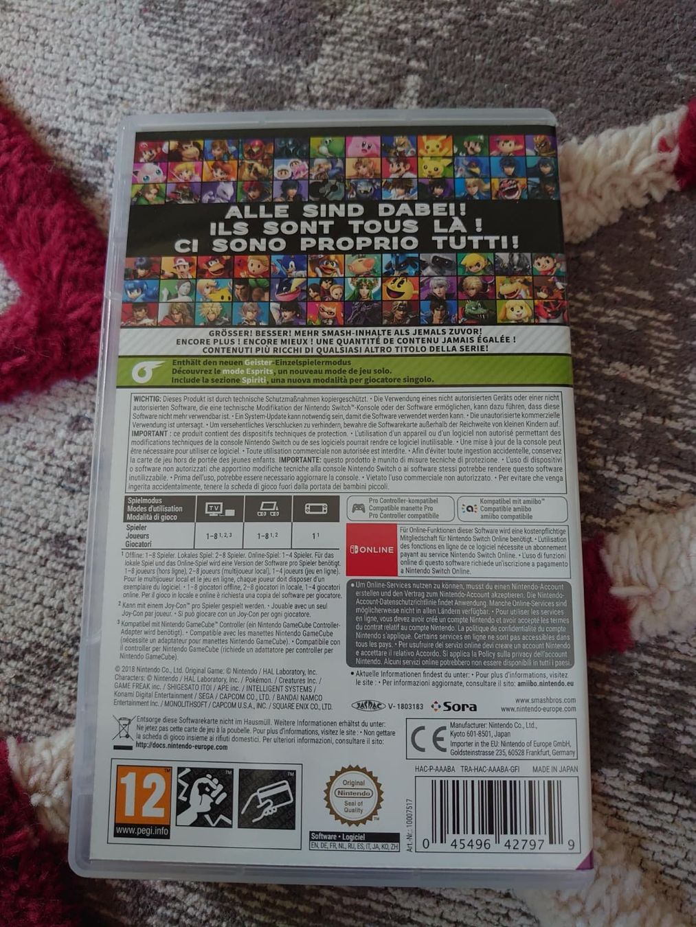 Nintendo Spiele: Super Smash Bros - Switch – Gebraucht aus Freienstein von clearcutcaptain 3