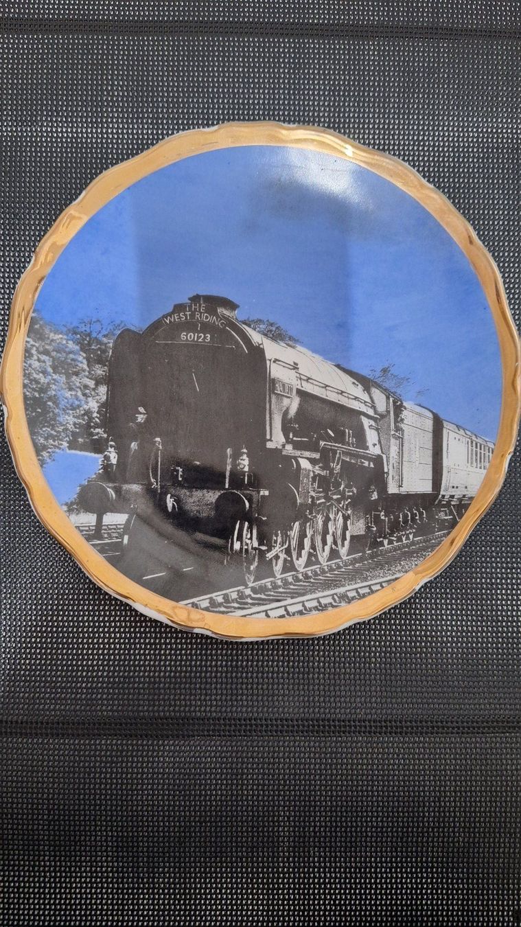 Teller: Eisenbahn Deko Teller – Gebraucht aus Weisslingen von igszehn 1