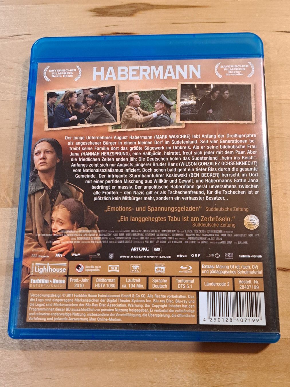 Tutti i DVDs: Blu-ray Habermann mit Ben Becker, 2010 – Nuovo (secondo la descrizione) da Unterseen venduto da Kanica 1