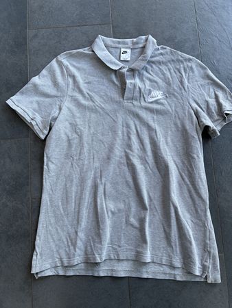 Nike Poloshirt Gr XL kurzarm grau Top Zustand!