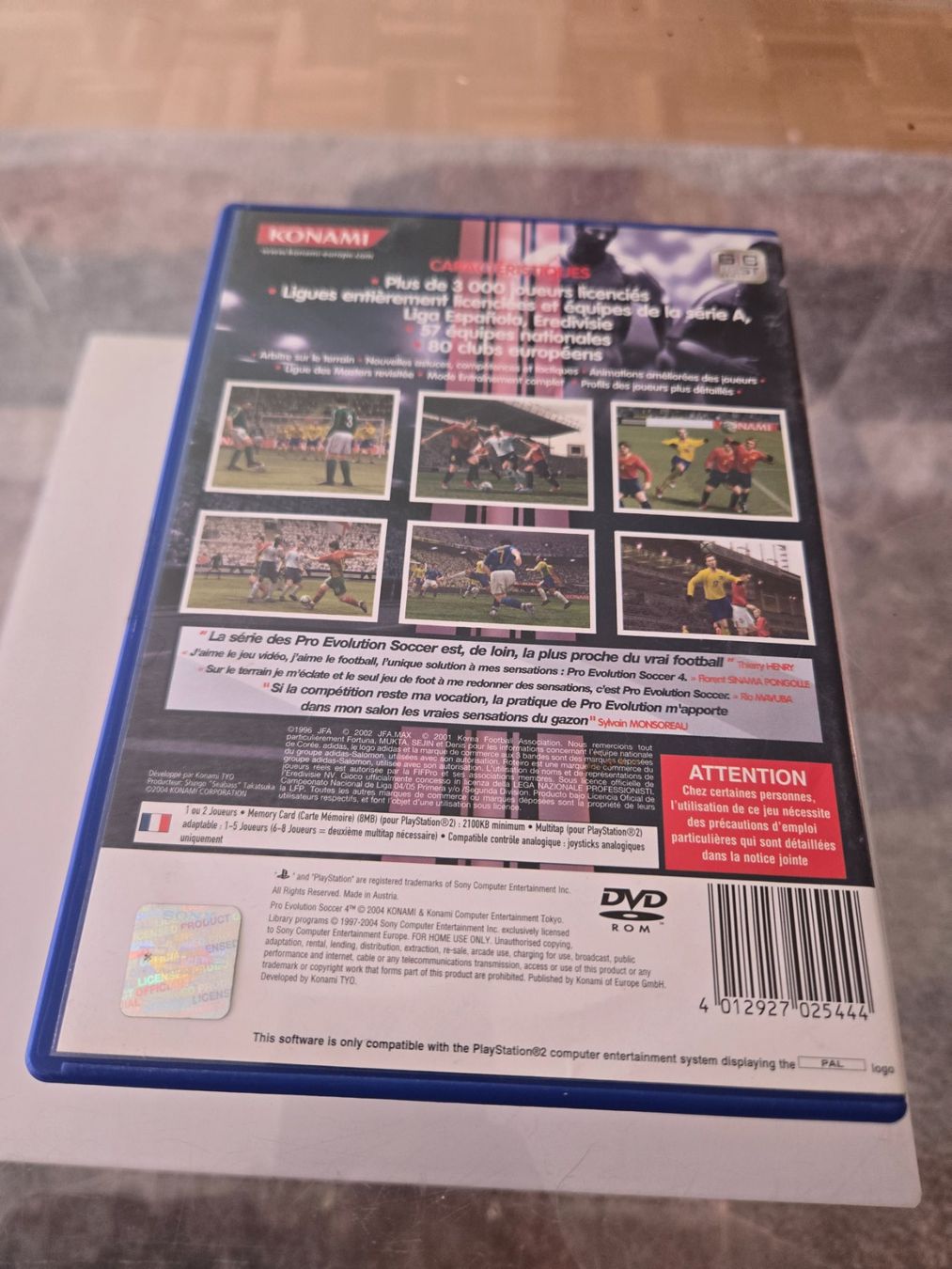 Jeux: Pro Evolution Soccer 4 PS2 – D'occasion à Bussigny par Kfdlt 1