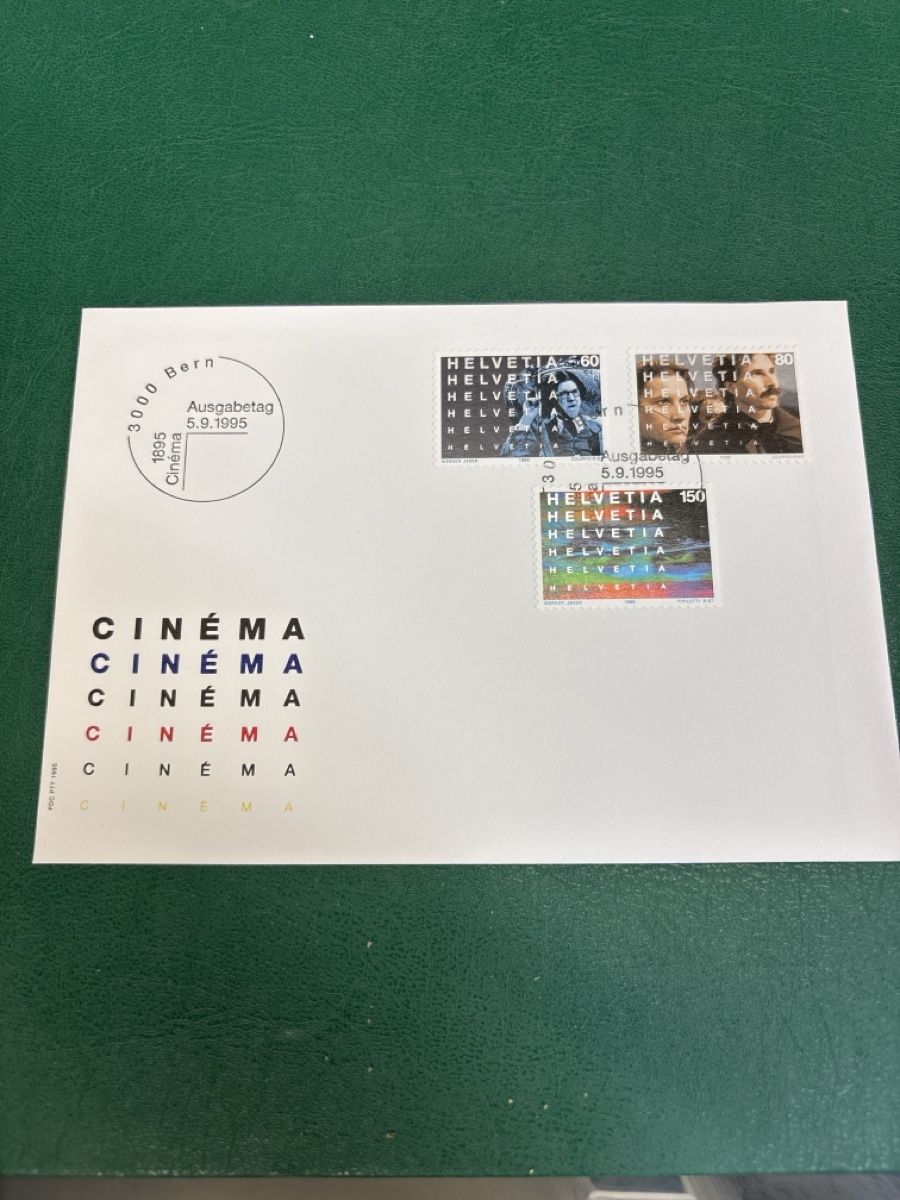 Buste & buste per spedizione: Enveloppe timbres cinéma 1995 – Nuovo (secondo la descrizione) da Cottens FR venduto da seb988