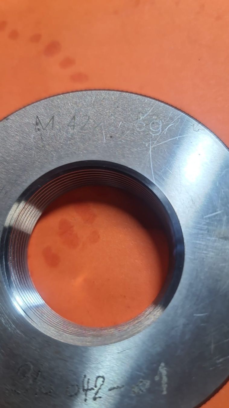Misurare: Gewinde Gutlehrring,M 42X2-6g – Usato da Egerkingen venduto da ogi3131 1