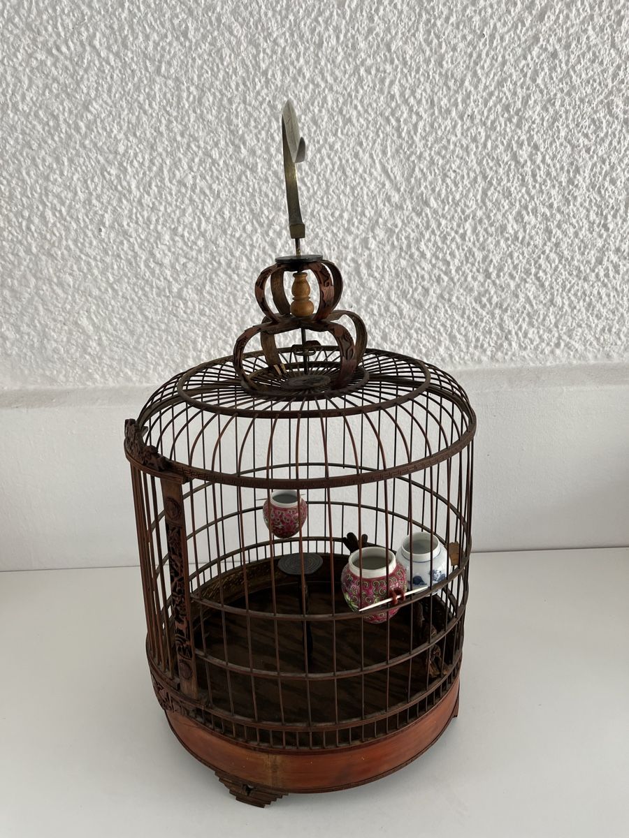 Tutte le decorazioni: alter, schöner,chinesischer Vogelkäfig – Usato da Wetzikon ZH venduto da seli03 3