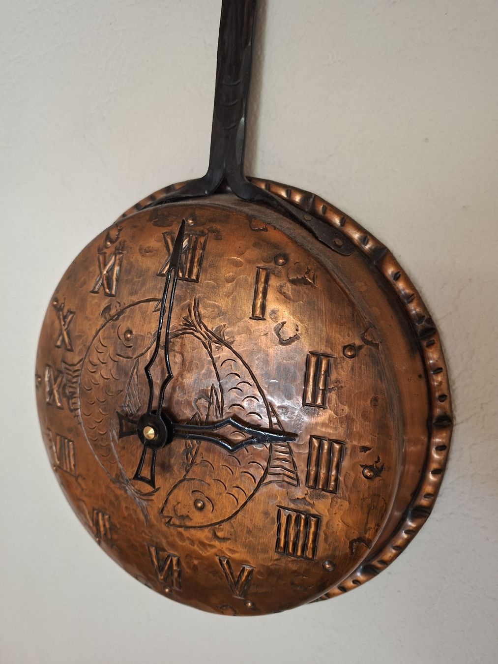 Stand- & Wanduhren: orologio da muro in rame battuto – Gebraucht aus Carona von ram_qh7v 1