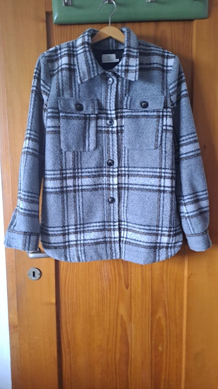 Giacche: Jacke / Hemd kariert Kaffe Gr. 38 – Usato da Engelberg venduto da ollinseaotter