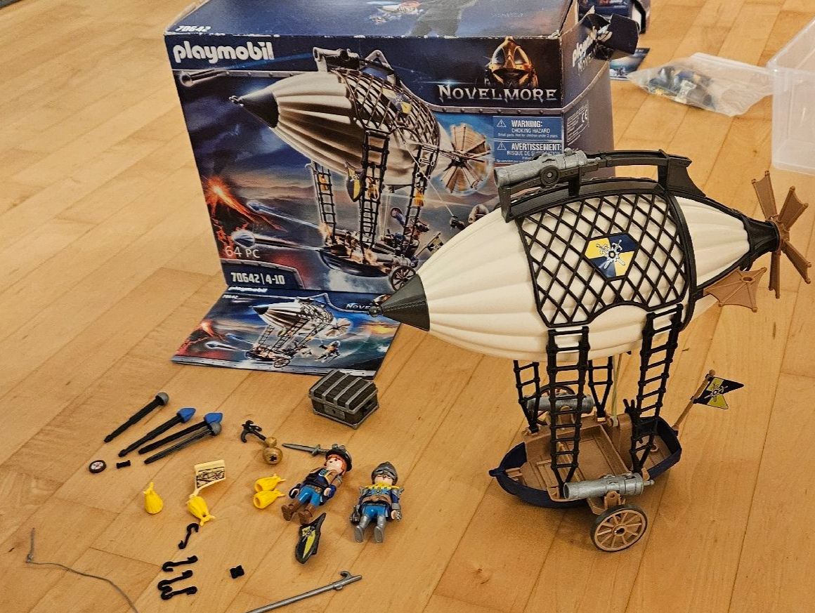 Playmobil Giocattoli: Playmobil Novelmore Luftschiff 70624 – Usato da Herisau venduto da CONU